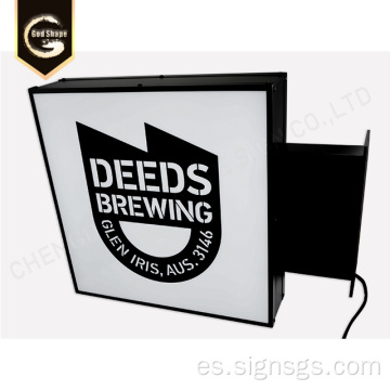 Letrero de publicidad LED Lightboxes